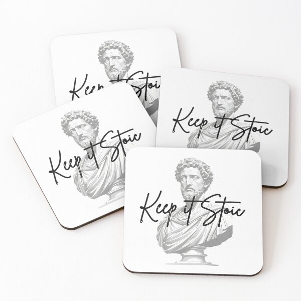 Item preview, Keep it Stoic - Stoicism Philosopher Marcus Aurelius Artwork designed and sold by LexaArtworks.