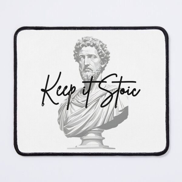 Item preview, Keep it Stoic - Stoicism Philosopher Marcus Aurelius Artwork designed and sold by LexaArtworks.
