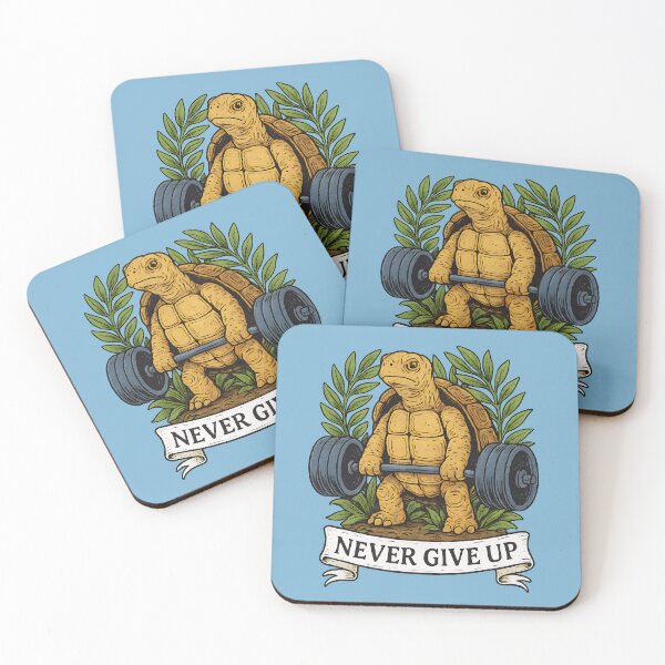 Item preview, Positive Tortoise Artwork For Motivation And Wellbeing designed and sold by Shoot-The-Moon.