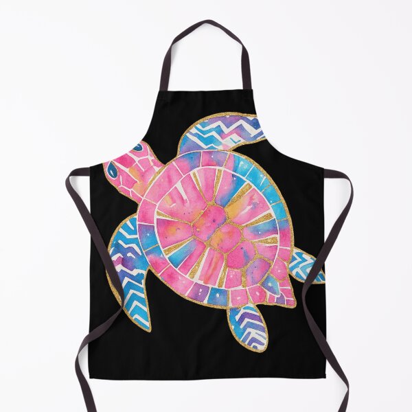 Item preview, Colorful Sea Turtle Mosaic Watercolor Art designed and sold by haitrieuic96.