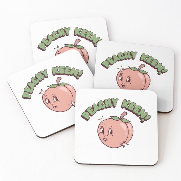 Item preview, Peachy Keen! designed and sold by hellorodeo.