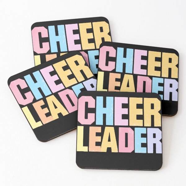 Item preview, Colorful Distressed Cheerleader Typography designed and sold by haitrieuic96.
