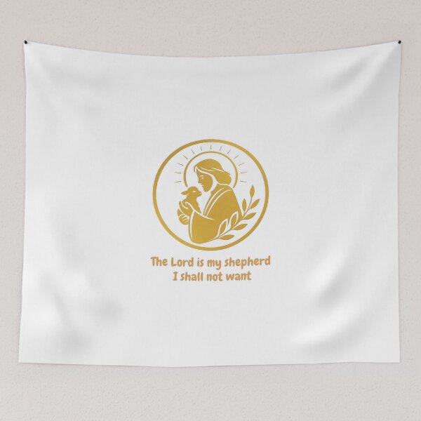 Item preview, Psalm 23 Gold designed and sold by JMShepardsVoice.