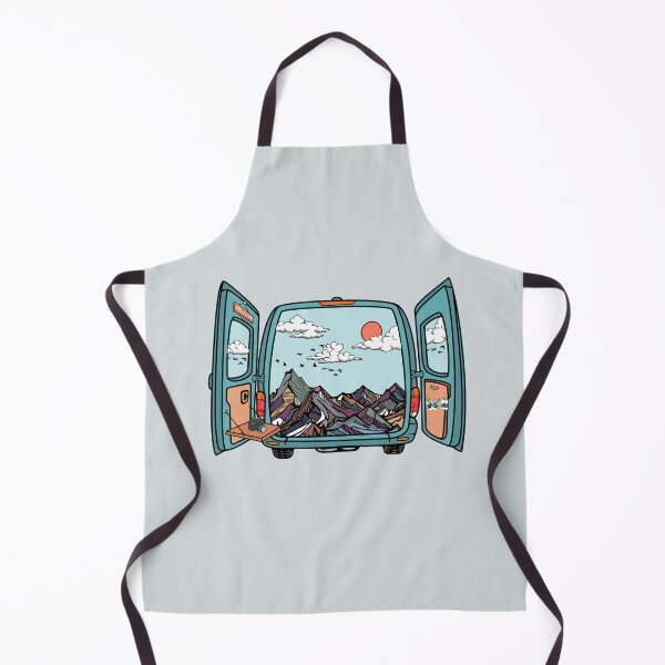Item preview, Vanlife Views - Mountain views - Roadtrip adventures designed and sold by aziza-doodles.