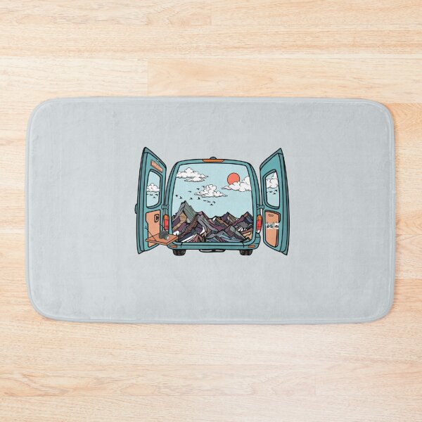 Item preview, Vanlife Views - Mountain views - Roadtrip adventures designed and sold by aziza-doodles.