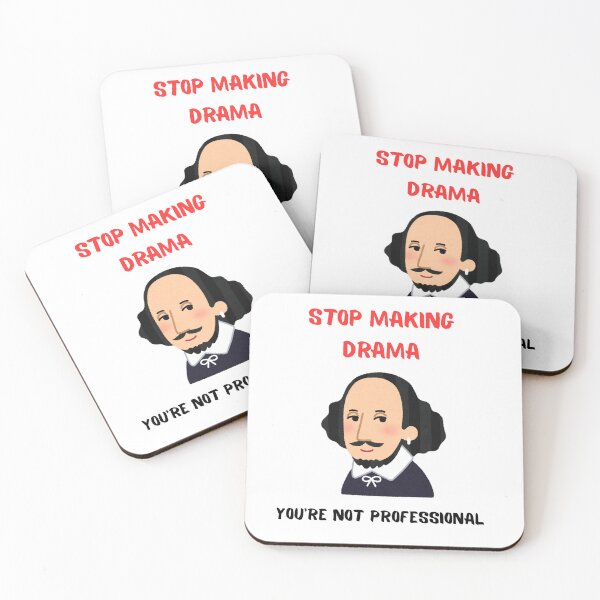 Item preview, Ironic Shakespeare Professional Drama  designed and sold by ruanna-me.