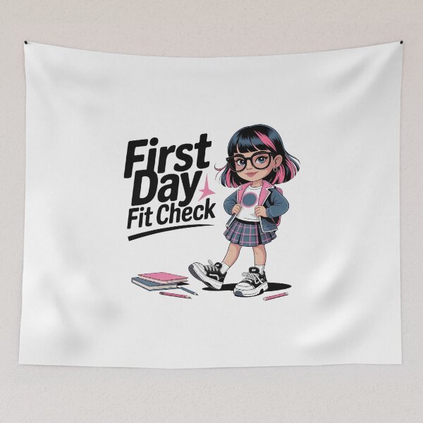 Item preview, First Day Fit Check – Back to School designed and sold by MagicWander.