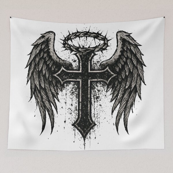 Item preview, ANGELIC CROSS designed and sold by ApostlePunk.