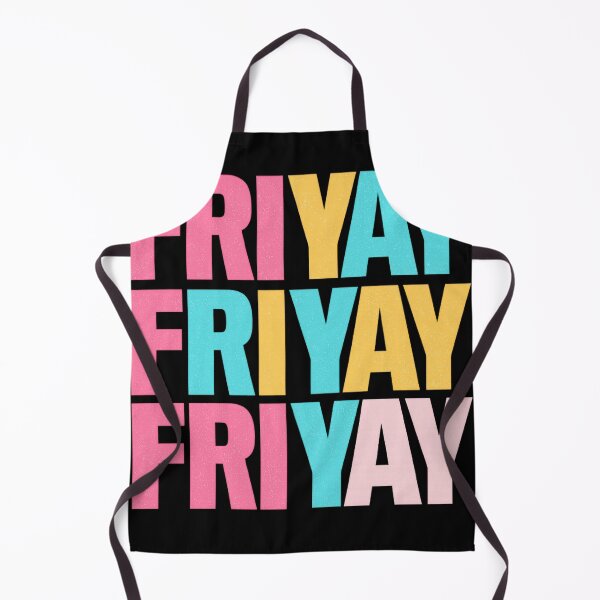 Item preview, Colorful Retro Friyay Repeated Design designed and sold by haitrieuic96.