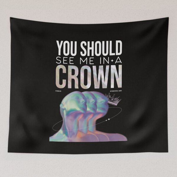 Item preview, Untouchable Crown Art designed and sold by alpacalab.