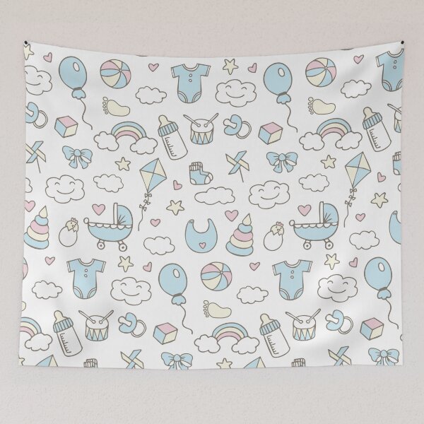 Item preview, It`s a Boy! Blue stickers for Baby Shower, Gender Party designed and sold by NataliaVVV.