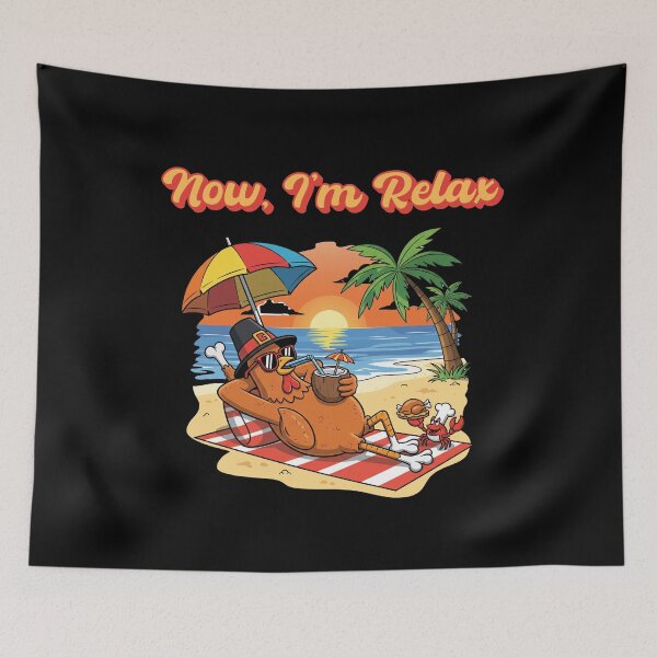Item preview, Now I'm relax, turkey on rest designed and sold by DżodżoJoy.
