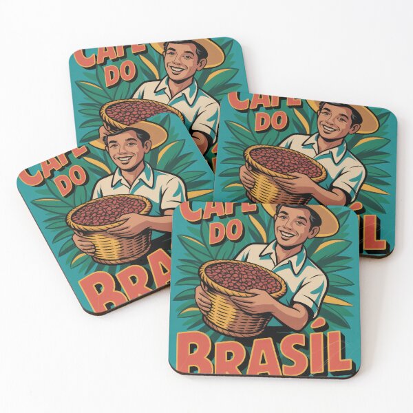 Item preview, Vintage Coffee Poster Set – Retro World Coffee Ads in 6K High Resolution designed and sold by JEOSALE.