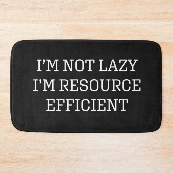 Item preview, Witty Productivity Quote - Resource Efficient Design designed and sold by Code  Monkeys.