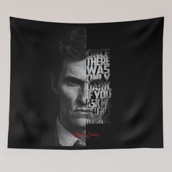 Item preview, Rust Cohle – Iconic Quote designed and sold by Enea Kelo.