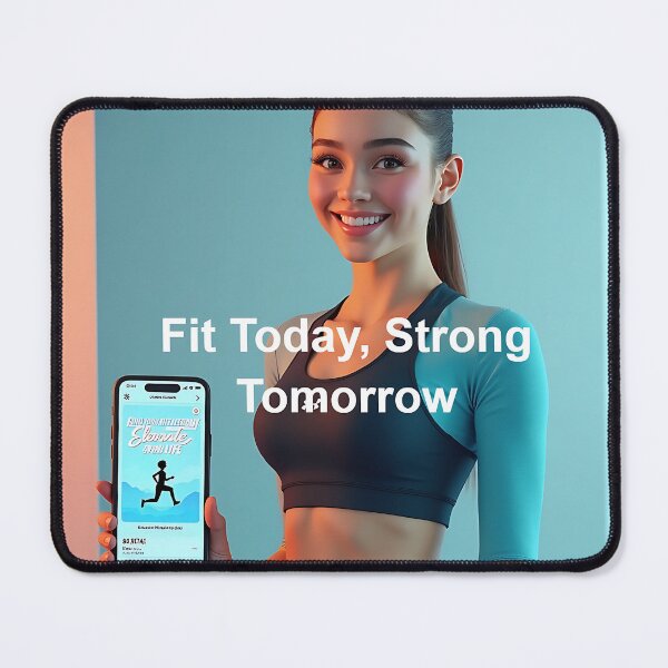 Item preview, Fit Today, Strong Tomorrow; Digital Fitness: Empowering Youthful Strength designed and sold by Creative-RE.