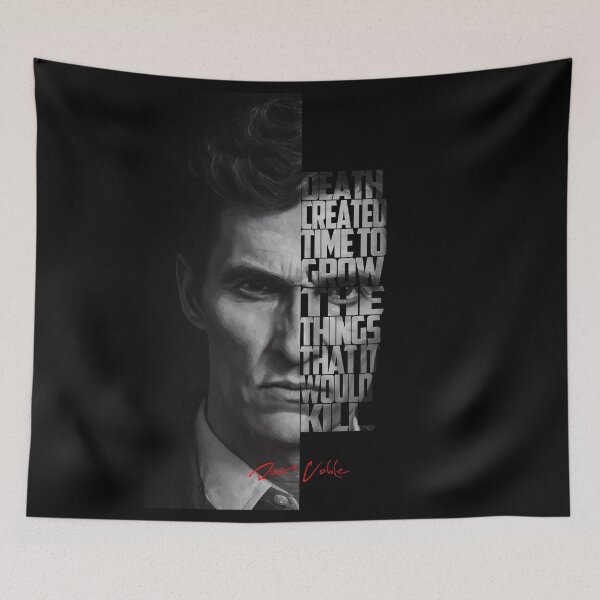 Item preview, Rust Cohle – Iconic Quote designed and sold by Enea Kelo.