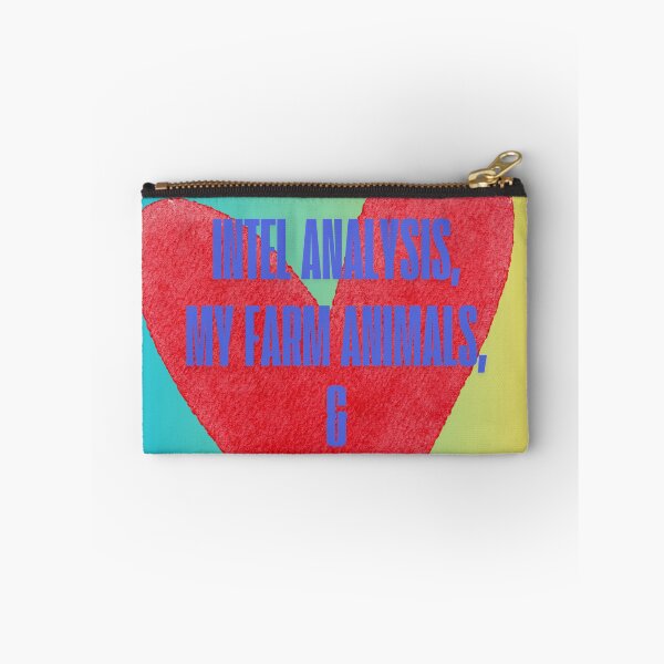 Item preview, I Love Intel Analysis, My Farm Animals, and Like 3 People... designed and sold by Florida Crime and Intelligence Analyst Assocation.