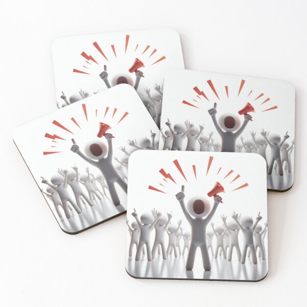 Item preview, Group of people protesting designed and sold by ndlartistic.