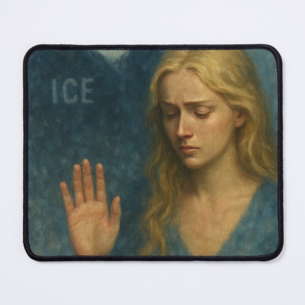 Item preview, “Separation” Emotional Painting on Immigration and ICE designed and sold by Rectoryprint.