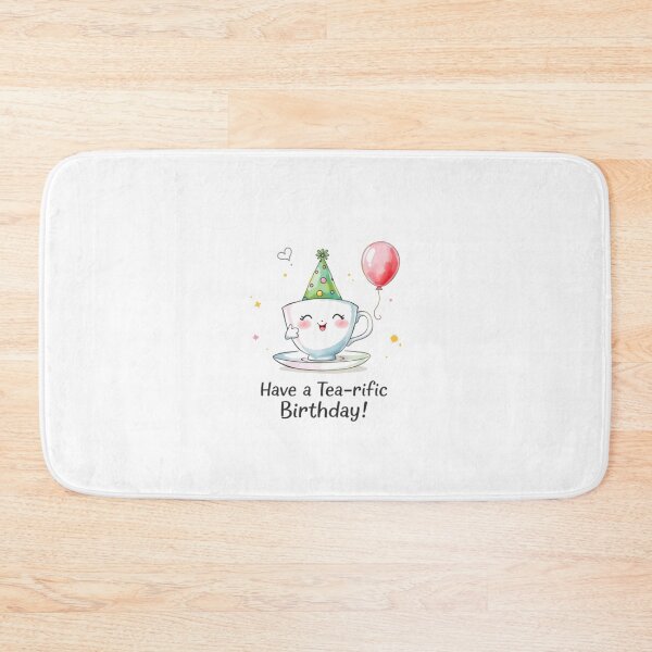 Item preview, Have a tea-rific birthday Cool cute kawaii meme gift teacup designed and sold by CheeseBlueprint.