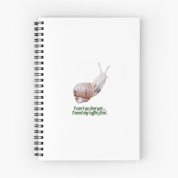 Item preview, Slow Start, Strong Coffee – Snail Mug designed and sold by Konsolen-Hühnchen.