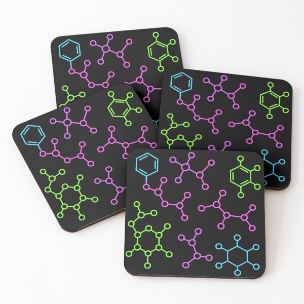 Item preview, Neon chemistry molecular structure design on transparent background designed and sold by optimusprime39.