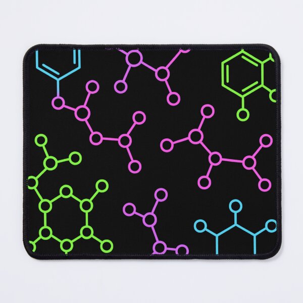 Item preview, Neon chemistry molecular structure design on transparent background designed and sold by optimusprime39.