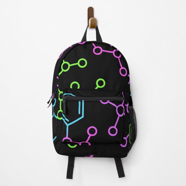 Item preview, Neon chemistry molecular structure design on transparent background designed and sold by optimusprime39.