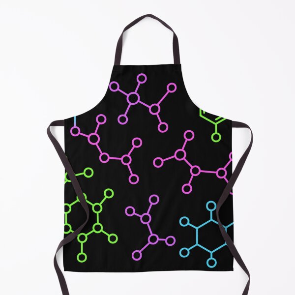Item preview, Neon chemistry molecular structure design on transparent background designed and sold by optimusprime39.