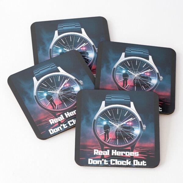 Item preview, Real Heroes Don’t Clock Out designed and sold by 95kinimoD.