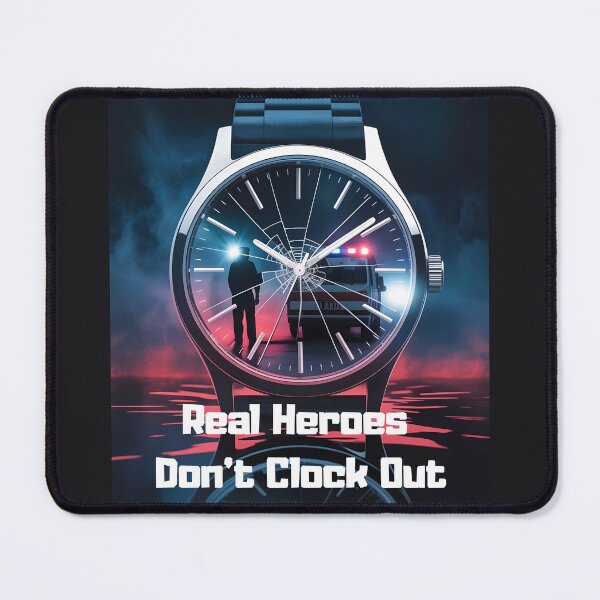 Item preview, Real Heroes Don’t Clock Out designed and sold by 95kinimoD.