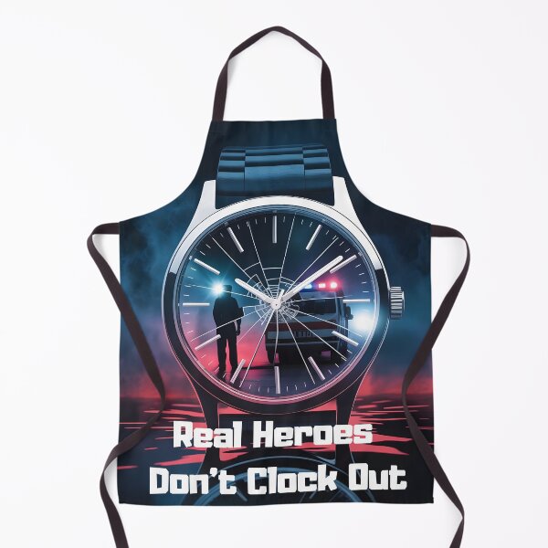 Item preview, Real Heroes Don’t Clock Out designed and sold by 95kinimoD.