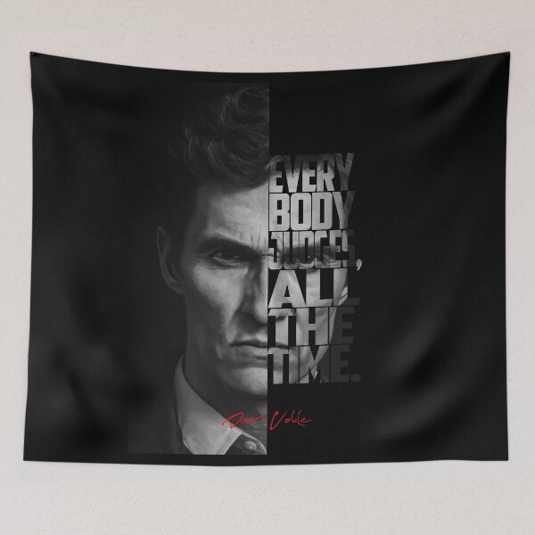 Item preview, Rust Cohle – Iconic Quote designed and sold by Enea Kelo.