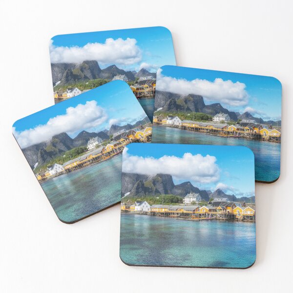 Item preview, Sakrisoy Yellow Fishing Cabins designed and sold by aaronchoi.