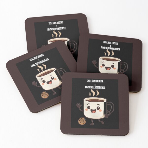 Artikelvorschau, Fröhliche Cartoon-Kaffeetasse mit Keks entworfen und verkauft von Konsolen-Hühnchen.