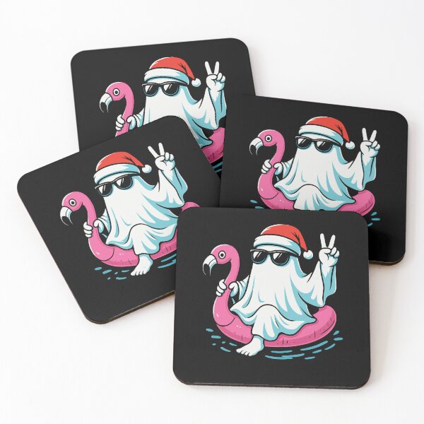Item preview, Funny Ghost santa designed and sold by Kpmerchify.