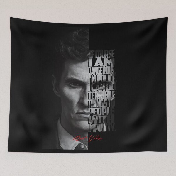 Item preview, Rust Cohle – Iconic Quote designed and sold by Enea Kelo.
