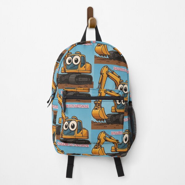 Item preview, Excavator with big eyes designed and sold by Konsolen-Hühnchen.
