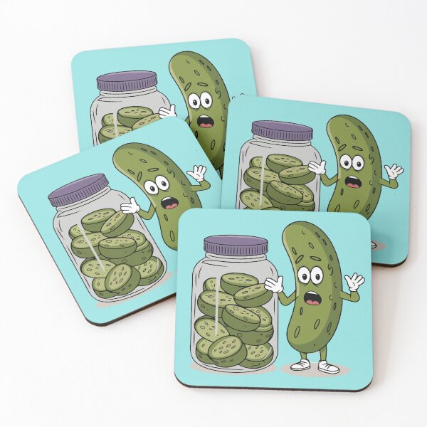Item preview, Funny Pickle Surprise A Cucumber And A Jar Of Sliced Pickles, pickle, pickleball, funny, funny pickleball, pickle ball, pickles designed and sold by happinesproject.