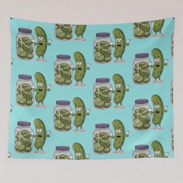 Item preview, Funny Pickle Surprise A Cucumber And A Jar Of Sliced Pickles, pickle, pickleball, funny, funny pickleball, pickle ball, pickles designed and sold by happinesproject.