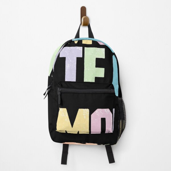 Item preview, Colorful Distressed "MOMED TF OUT" Typography designed and sold by haitrieuic96.