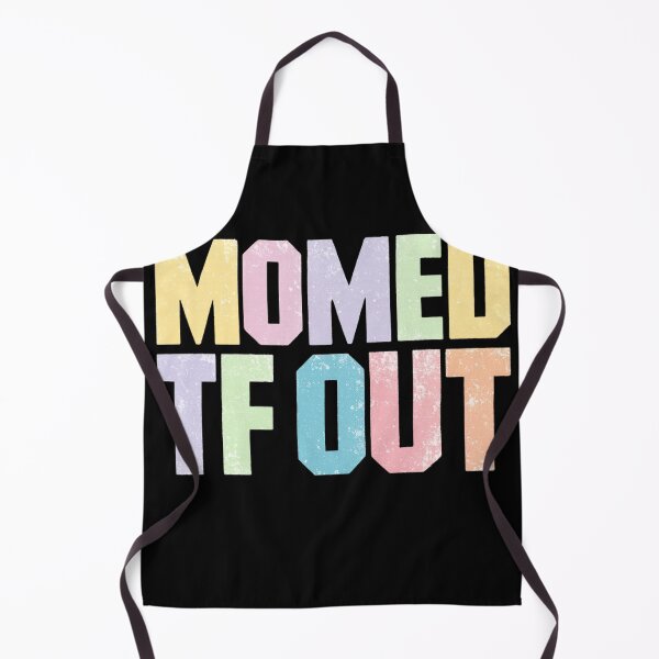 Item preview, Colorful Distressed "MOMED TF OUT" Typography designed and sold by haitrieuic96.