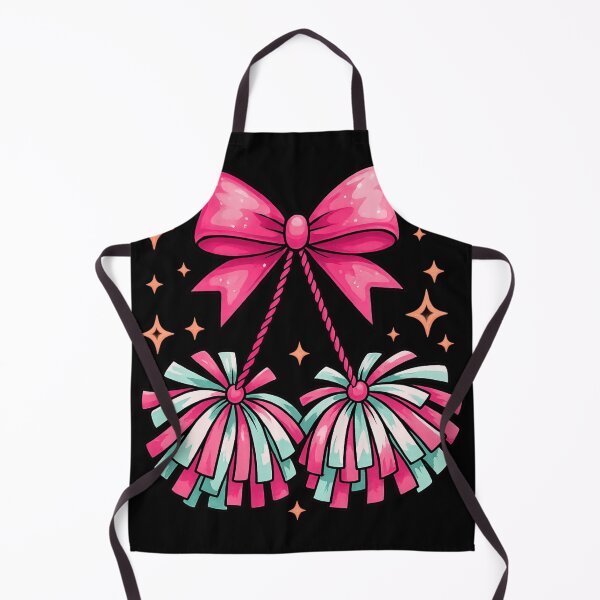 Item preview, Cheer Bow and Pom Poms Sparkle Design designed and sold by haitrieuic96.