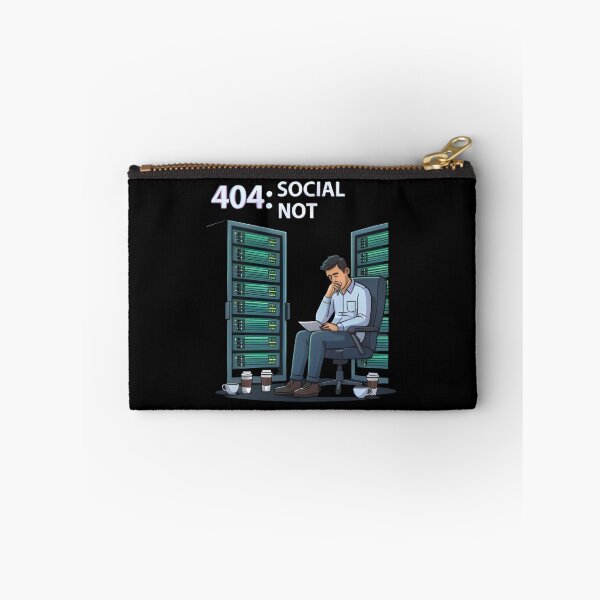 Item preview, 404: Social Life Not Found” designed and sold by Uglyandcute.