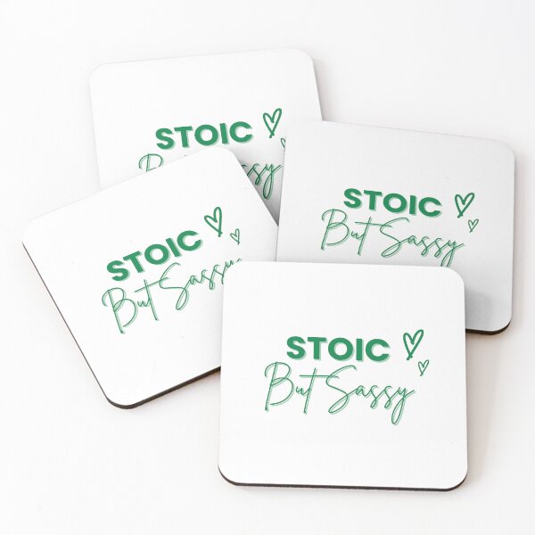 Item preview, Stoic But Sassy | Daily Stoic Life designed and sold by LexaArtworks.