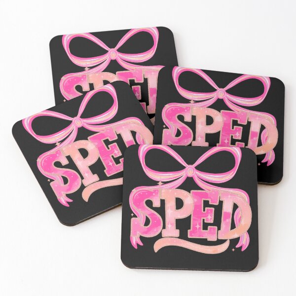 Item preview, SPED Pink Glitter Typography with Bow and Ribbons designed and sold by haitrieuic96.