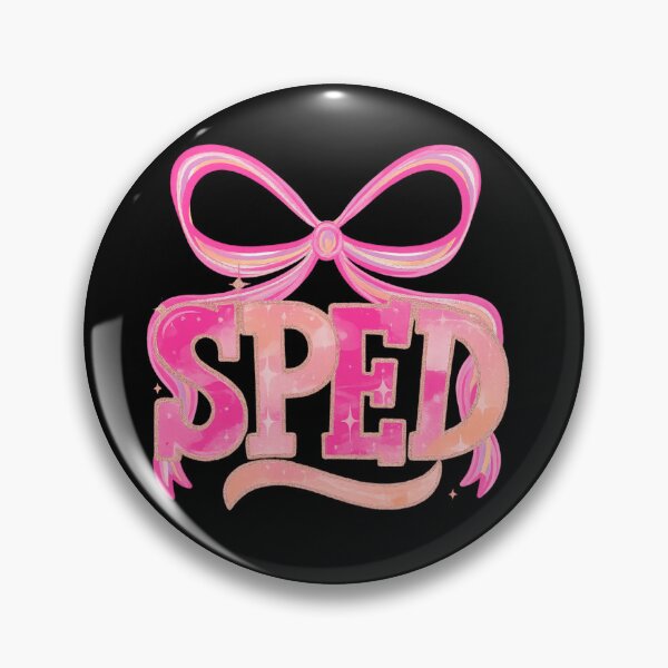 Item preview, SPED Pink Glitter Typography with Bow and Ribbons designed and sold by haitrieuic96.