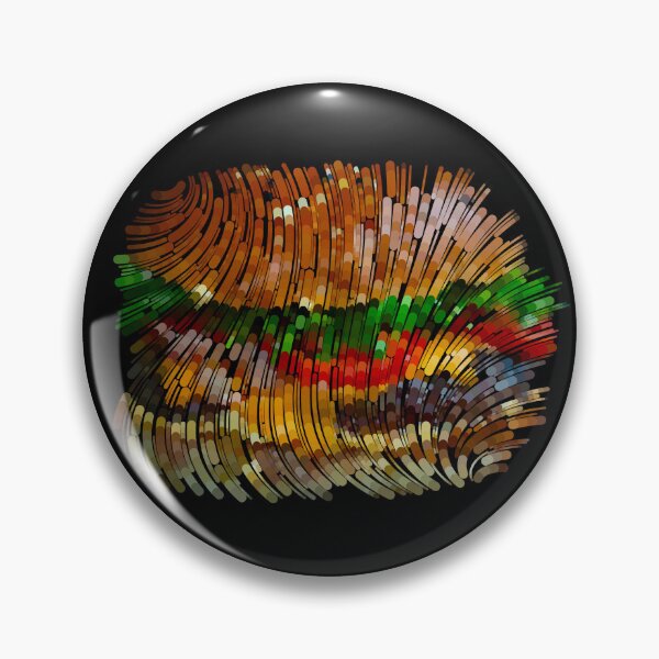 Item preview, Flow Field Hamburger designed and sold by Captain Whammy.
