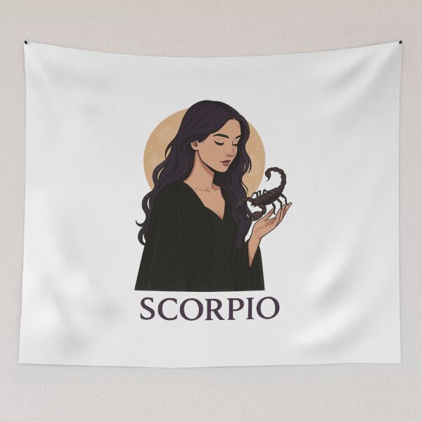Item preview, Scorpio Horoscope Design | October & November Birthday Gift designed and sold by VeroChaos.